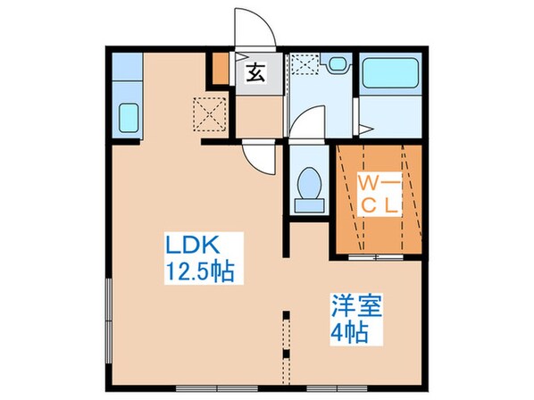 ディリッツ札幌東の物件間取画像